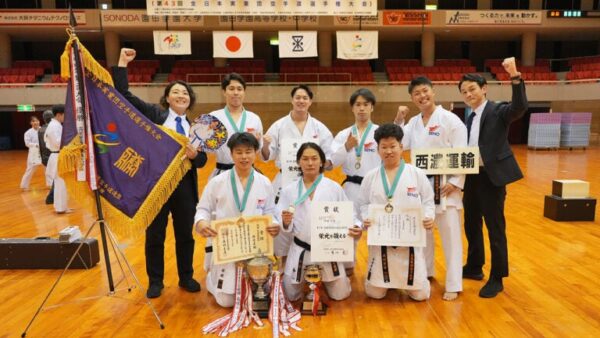 西濃運輸、空手で日本一に！