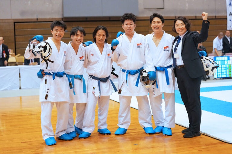 西濃運輸、空手で日本一に!(写真4)